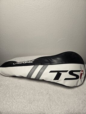 Titleist TSi Hybrid Headcover Black White Silver - Rescue / Utility Wood Cover